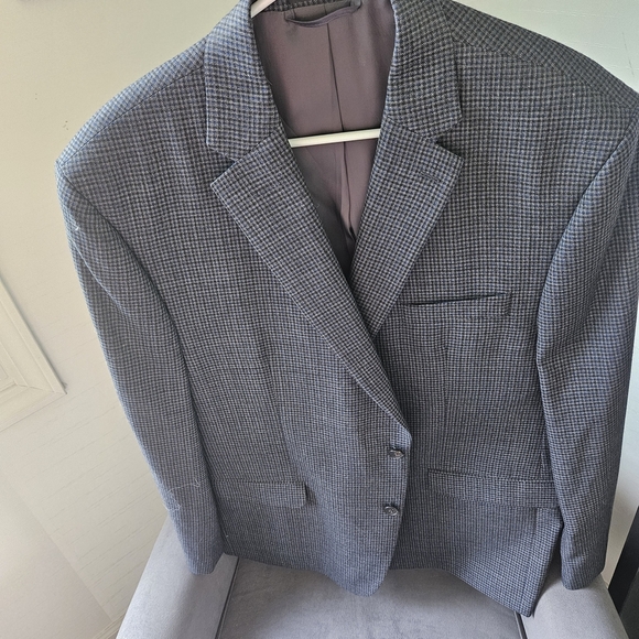 Ralph Lauren Men's Blue Checkered Blazer - Picture 1 of 4